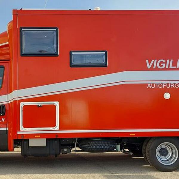 Logistic vans for Fire Brigade: the fleet