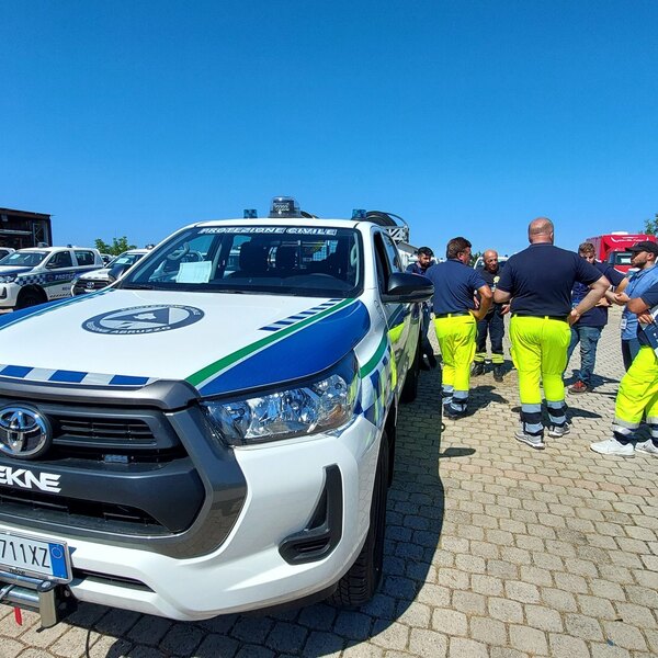 Formazione sui PICKUP AIB Protezione Civile Regione Abruzzo