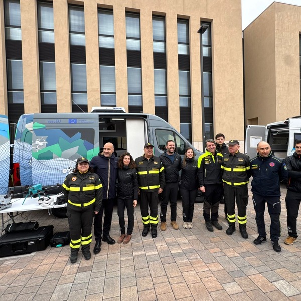 Cerimonia di consegna del progetto rescEU CBRN-DSIM-IT